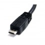 StarTech.com Cavo micro USB 15 cm - A a Micro B (UUSBHAUB6IN)