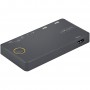 StarTech.com Switch KVM ibrido USB-A + HDMI e USB-C a 2 porte - Monitor singolo HDMI 2.0 4K 60Hz - Switch KVM compa (SV221HUC4K)