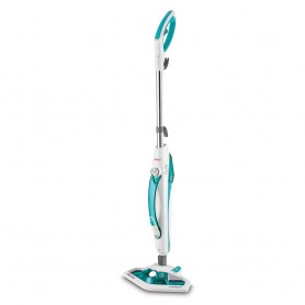 Polti SV450 Double Pulitore a vapore verticale 0,3 L 1500 W Acciaio inossidabile, Turchese, Bianco (PTEU0282)