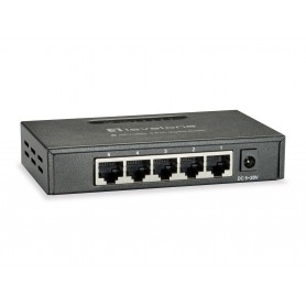 LevelOne GEU-0523 switch di rete Non gestito Gigabit Ethernet (10/100/1000) Nero (GEU-0523)