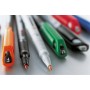 STABILO OHPen universal permanent, 4 Pack marcatore permanente Tipo di punta Nero, Blu, Verde, Rosso 4 pz (842/4)