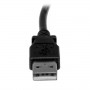 StarTech.com Cavo USB 2.0 A a B con angolare destro da 2 m - M/M (USBAB2MR)