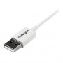 StarTech.com Cavo micro USB bianco 2 m - A a Micro B (USBPAUB2MW)