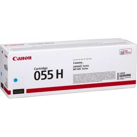 Canon 055H cartuccia toner 1 pz Originale Ciano (3019C002)