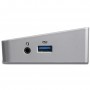 StarTech.com Dock per triplo Monitor 4K USB-C con 5x porte USB 3.0 - PD 100W (DK30CH2DEPUE)