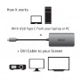 CLUB3D cac-1510 USB C DVI-D Dual link Grigio (CAC-1510)