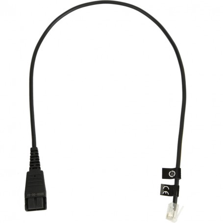Jabra 8800-00-01 cavo telefonico 0,5 m Nero (8800-00-01)
