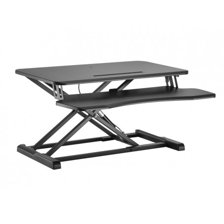 Equip 650840 supporto da tavolo per Tv a schermo piatto Libera installazione Nero (650840)