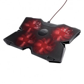 Trust GXT 278 base di raffreddamento per notebook 43,9 cm (17.3") Nero (20817)