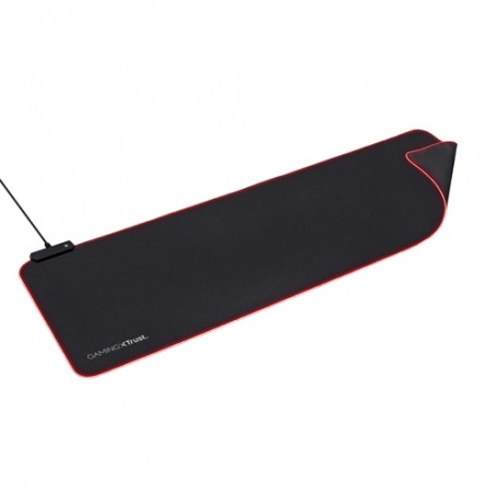 Trust GXT 764 Glide-Flex XXL RGB Tappetino per mouse per gioco da computer Nero (23395)