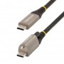StarTech.com Cavo USB-C con viti di bloccaggio superiori da 50cm - Cavo da USB-C a USB- C certificato 10Gbps - (USB31CCTLKV50CM)