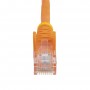 StarTech.com Cavo di rete CAT 5e - Cavo Patch Ethernet RJ45 UTP Arancio da 1m antigroviglio (45PAT1MOR)