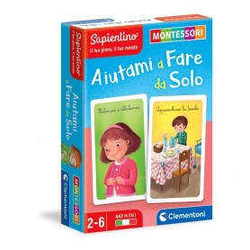 Clementoni MONTESSORI CARTE - AIUTAMI A FARE DA SOLO (16318A)