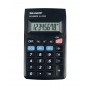 Sharp EL-233S calcolatrice Tasca Calcolatrice di base Nero (SH-EL233SBBK)