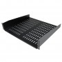 StarTech.com Scaffale cantilever per montaggio a rack universale con fessure 16" 2U - Ripiano per armadio server rac (CABSHELFV)