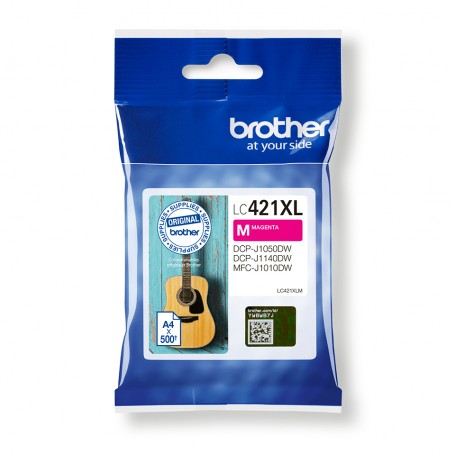 Brother LC-421XLM cartuccia d'inchiostro 1 pz Originale Resa elevata (XL) Magenta (LC421XLM)