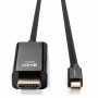 Lindy 36927 cavo e adattatore video DisplayPort HDMI tipo A (Standard) Nero (36927)
