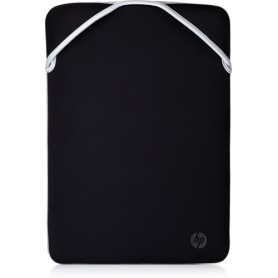 HP Reversible Protective 14.1-inch Silver Laptop Sleeve borsa per notebook 35,8 cm (14.1") Custodia a tasca Nero (2F2J1AA)