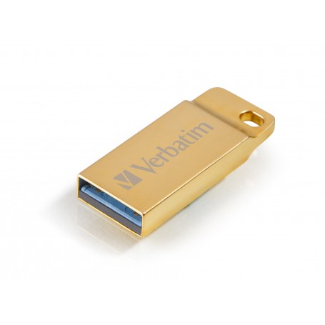 Verbatim Metal Executive - Memoria USB 3.0 da 64 GB - Oro (99106)