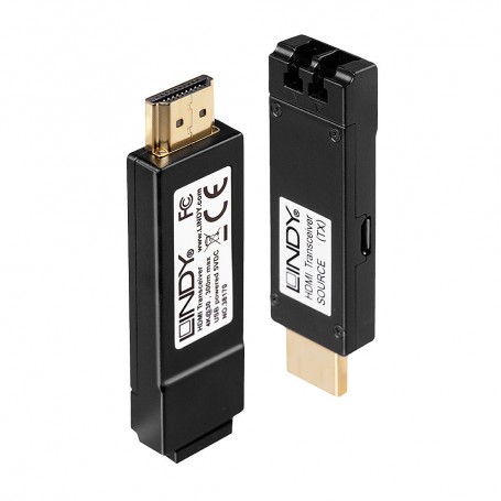 Lindy 38170 moltiplicatore AV Trasmettitore e ricevitore AV Nero (38170)