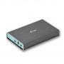 i-tec CAMYSAFEDUALM2 contenitore di unità di archiviazione Box esterno SSD Alluminio M.2 (CAMYSAFEDUALM2)