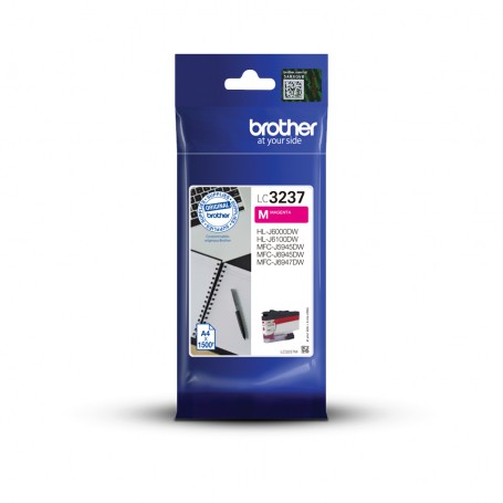 Brother LC-3237M cartuccia d'inchiostro 1 pz Originale Resa standard Magenta (LC3237M)