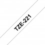 Brother TZe-221 nastro per etichettatrice Nero su bianco (TZE-221) (TZE221) (TZE-221)