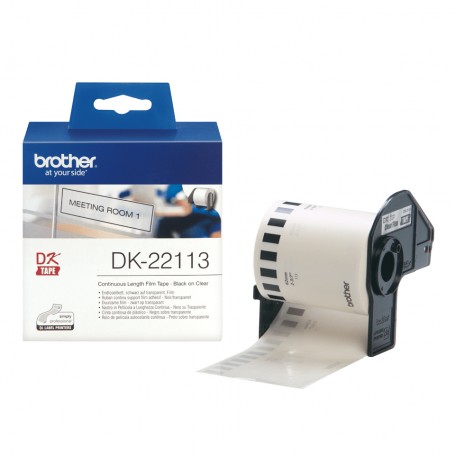 Brother Nastro pellicola a lunghezza continua bianco (DK22113)