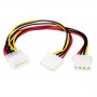 StarTech.com Cavo splitter Y alimentazione LP4 a 2x LP4 M/F (PYO2L)