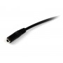 StarTech.com Cavo di prolunga 1 m per auricolari TRRS a 4 posizioni da 3,5 mm - M/F (MUHSMF1M)