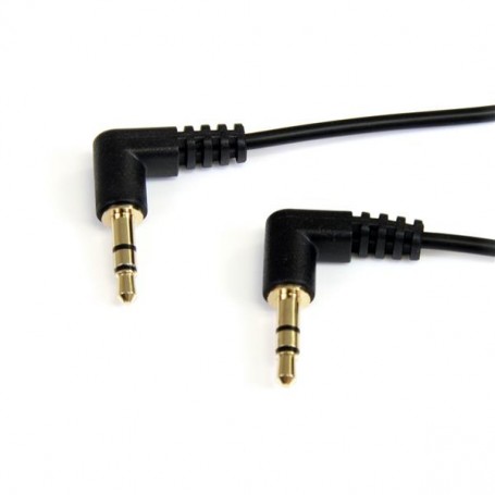 StarTech.com Cavo audio stereo ad angolare destro 3,5 mm slim 90 cm - M/M (MU3MMS2RA)