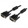 StarTech.com Cavo DVI-D Single Link per Monitor Digitali - maschio maschio da 3m (DVIDSMM3M)