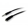 StarTech.com Cavo di prolunga 2 m per auricolari TRRS a 4 posizioni da 3,5 mm - M/F (MUHSMF2M)