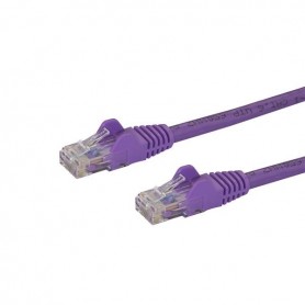 StarTech.com Cavo di Rete Viola Cat6 UTP Ethernet Gigabit RJ45 Antigroviglio - 3m (N6PATC3MPL)