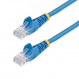 StarTech.com Cavo di rete CAT 5e - Cavo Patch Ethernet RJ45 UTP Blu da 3m antigroviglio (45PAT3MBL)