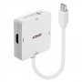 Lindy 41035 cavo e adattatore video 0,2 m Bianco (41035)