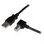 StarTech.com Cavo USB 2.0 A a B con angolare destro da 1 m - M/M (USBAB1MR)