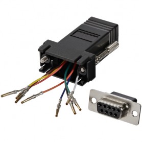 StarTech.com Adattatore Modulare seriale DB9 a RJ45 - F/F (GC98FF)