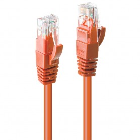 Lindy 48107 cavo di rete Arancione 1 m Cat6 U/UTP (UTP) (48107)