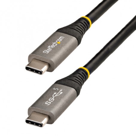 StarTech.com USB315CCV2M cavo USB 2 m USB 3.2 Gen 1 (3.1 Gen 1) USB C Nero, Grigio (USB315CCV2M)