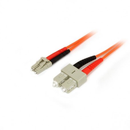 StarTech.com Cavo patch duplex in fibra multimodale 50/125 2 m LC - SC (50FIBLCSC2)
