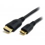StarTech.com Cavo HDMI ad alta velocità 1m con Ethernet - HDMI a Mini HDMI - M/M (HDACMM1M)