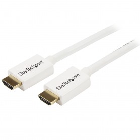 StarTech.com Cavo HDMI ad alta velocità a parete CL3 bianco da 7 m - HDMI a HDMI - M/M (HD3MM7MW)