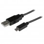 StarTech.com Cavo di sincronizzazione e di ricarica USB a Micro USB - Cavetto slim per Smartphone e Tablet A a Micr (USBAUB1MBK)