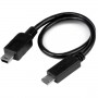 StarTech.com Cavo USB OTG - Micro USB a Mini USB - M/M - 20cm (UMUSBOTG8IN)