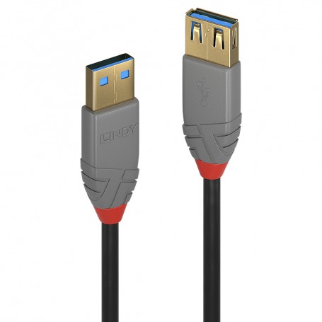 Lindy 36763 cavo USB 3 m USB 3.2 Gen 1 (3.1 Gen 1) USB A Nero (36763)