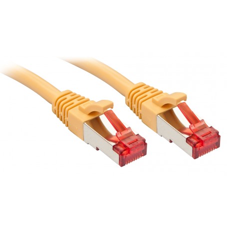 Lindy RJ-45/RJ-45 Cat6 1m cavo di rete Giallo S/FTP (S-STP) (47762)