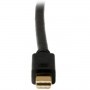StarTech.com Cavo convertitore adattatore Mini DisplayPort a DVI da 1,8 m – Mini DP a DVI 1920x1200 - Nero (MDP2DVIMM6B)