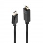 Lindy 36923 cavo e adattatore video 3 m DisplayPort HDMI tipo A (Standard) Nero (36923) (36923-LND)