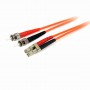 StarTech.com Cavo patch duplex in fibra multimodale 62,5/125 1 m LC - ST (FIBLCST1)